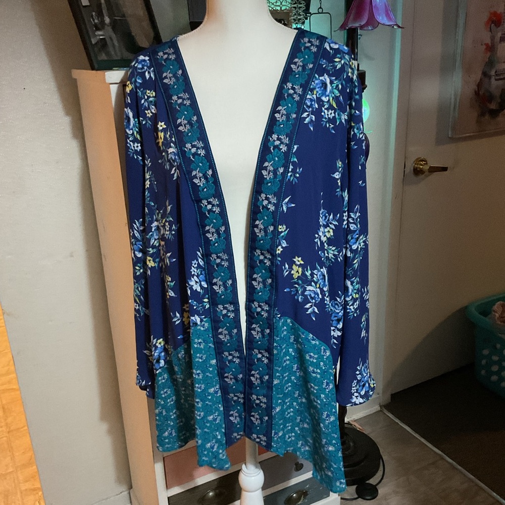 Pioneer Woman Cardigan Kimono 2X/3X